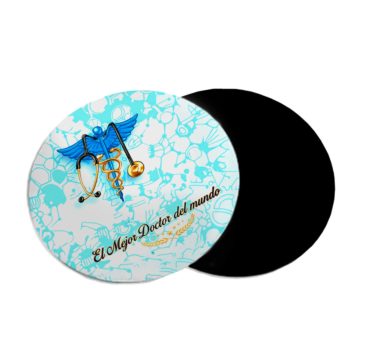 Mousepad circular Día del Médico 21