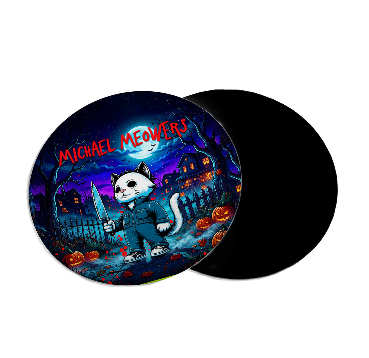 Mousepad Circular Día de Halloween 43