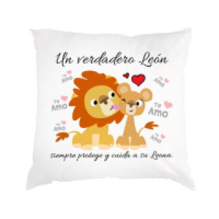 COJIN DIA DE LOS ENAMORADOS SAN VALENTIN 03 BLANCO