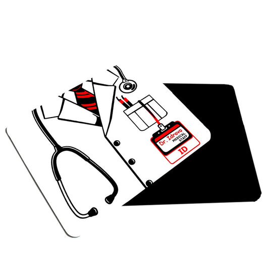 Mousepad rectangular Día del Médico 11