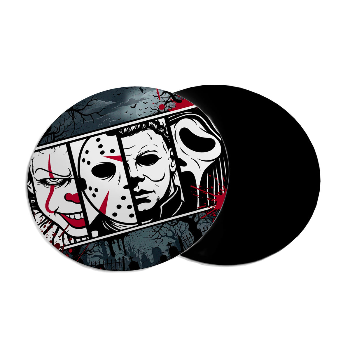Mousepad Circular Día de Halloween 13