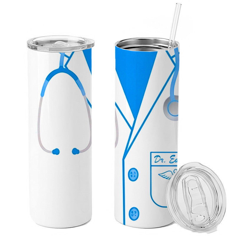 Skinny Tumbler Día del Médico 15