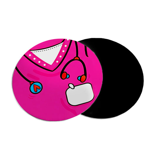 Mousepad circular Día del Médico 16