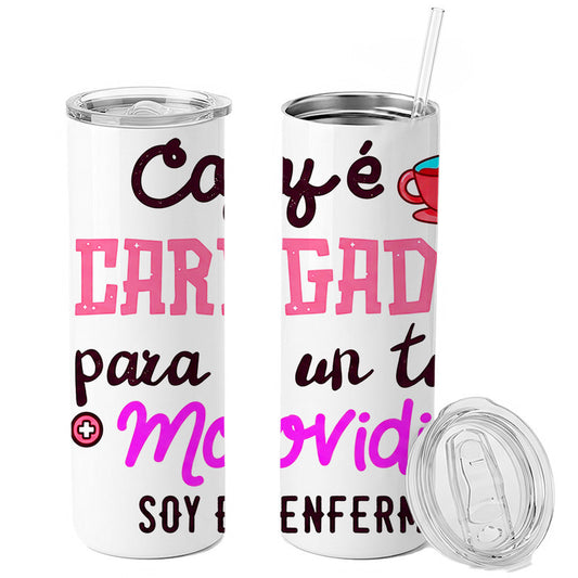 Skinny Tumbler Día del Médico 19