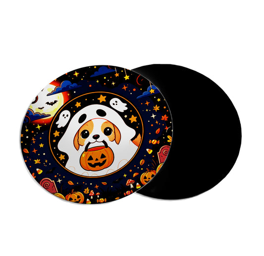 Mousepad Circular Día de Halloween 01