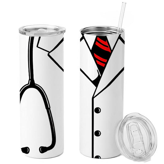 Skinny Tumbler Día del Médico 20