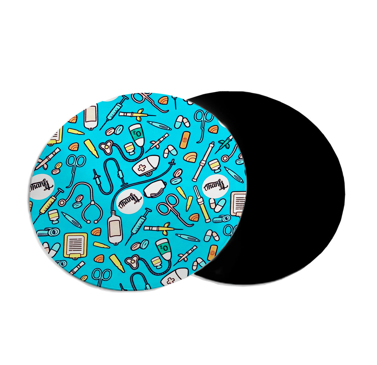 Mousepad circular Día del Médico 23