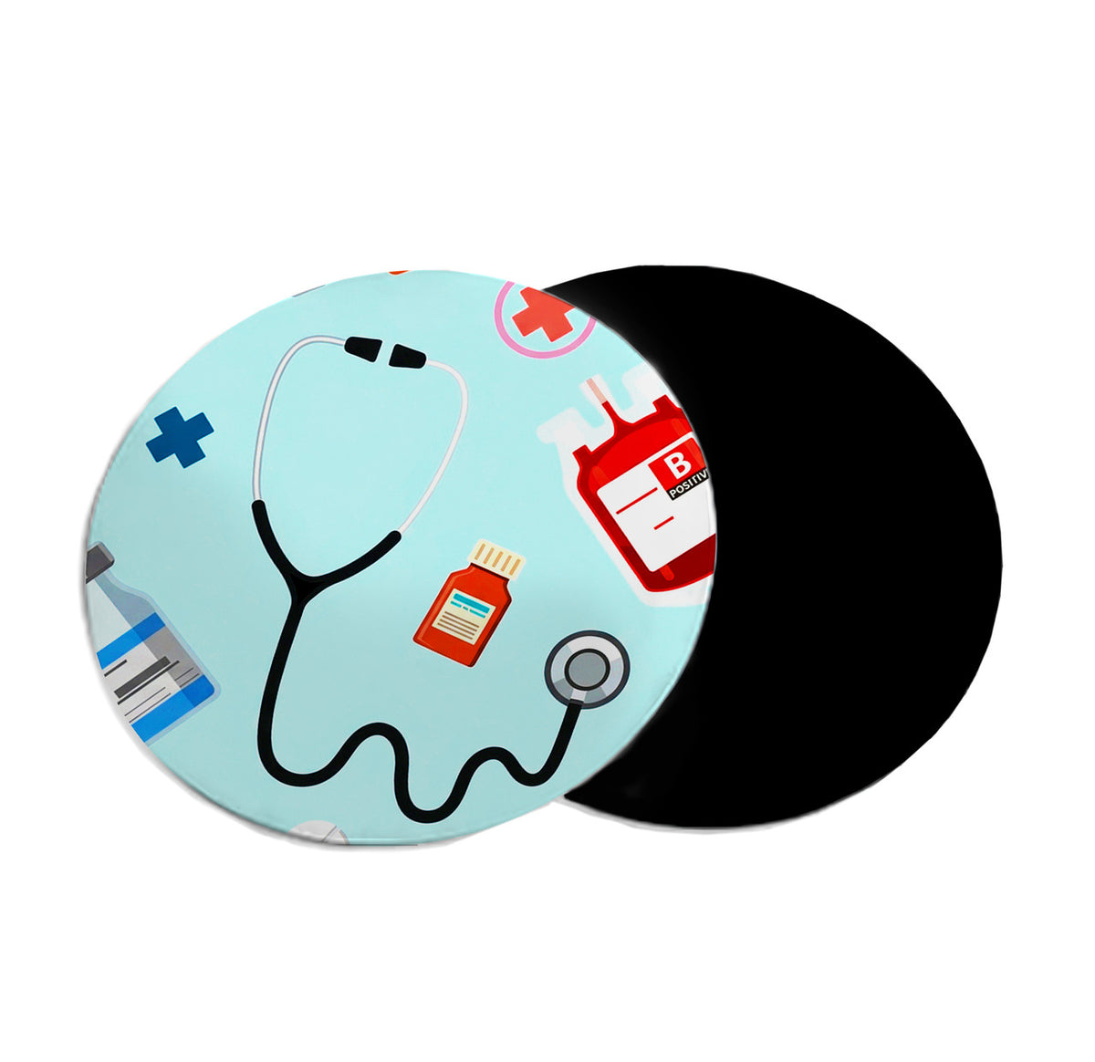 Mousepad circular Día del Médico 28
