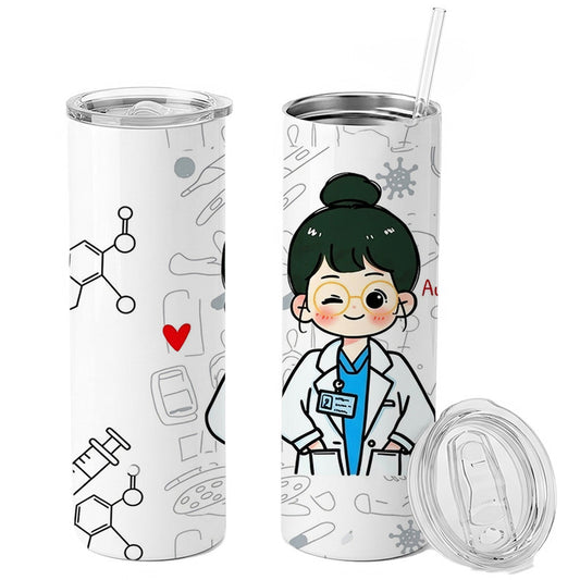 Skinny Tumbler Día del Médico 02