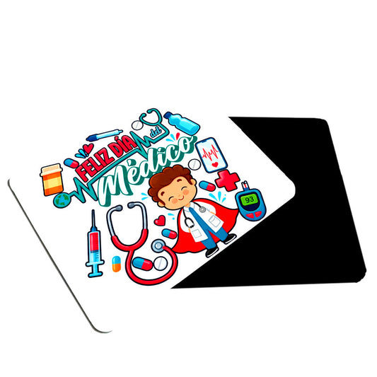 Mousepad rectangular Día del Médico 31