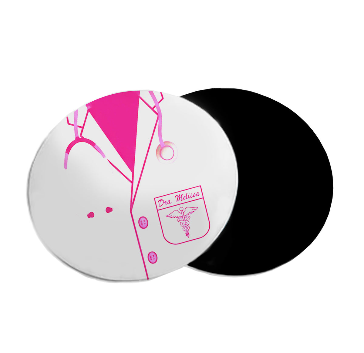 Mousepad circular Día del Médico 03