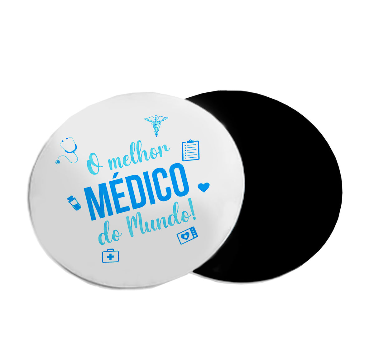 Mousepad circular Día del Médico 05