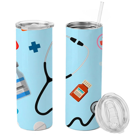 Skinny Tumbler Día del Médico 06