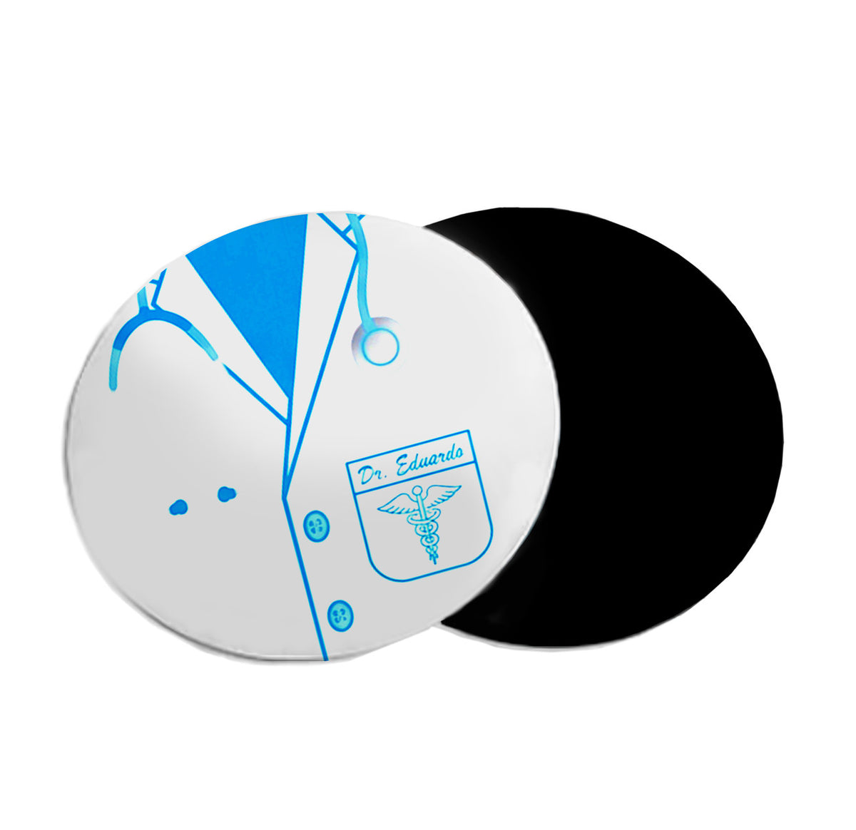 Mousepad circular Día del Médico 06