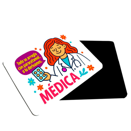 Mousepad rectangular Día del Médico 08