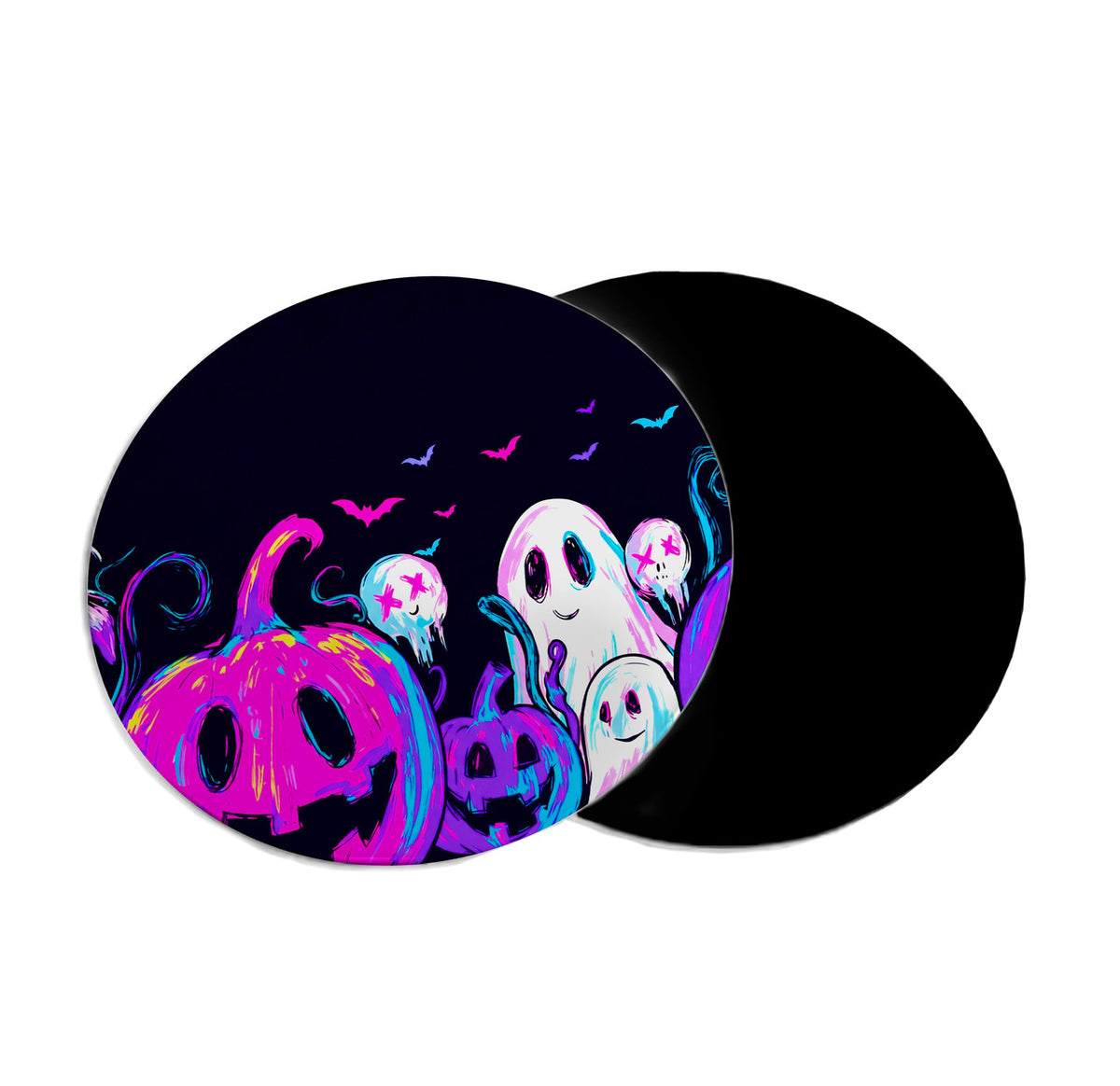 Mousepad Circular Día de Halloween 09