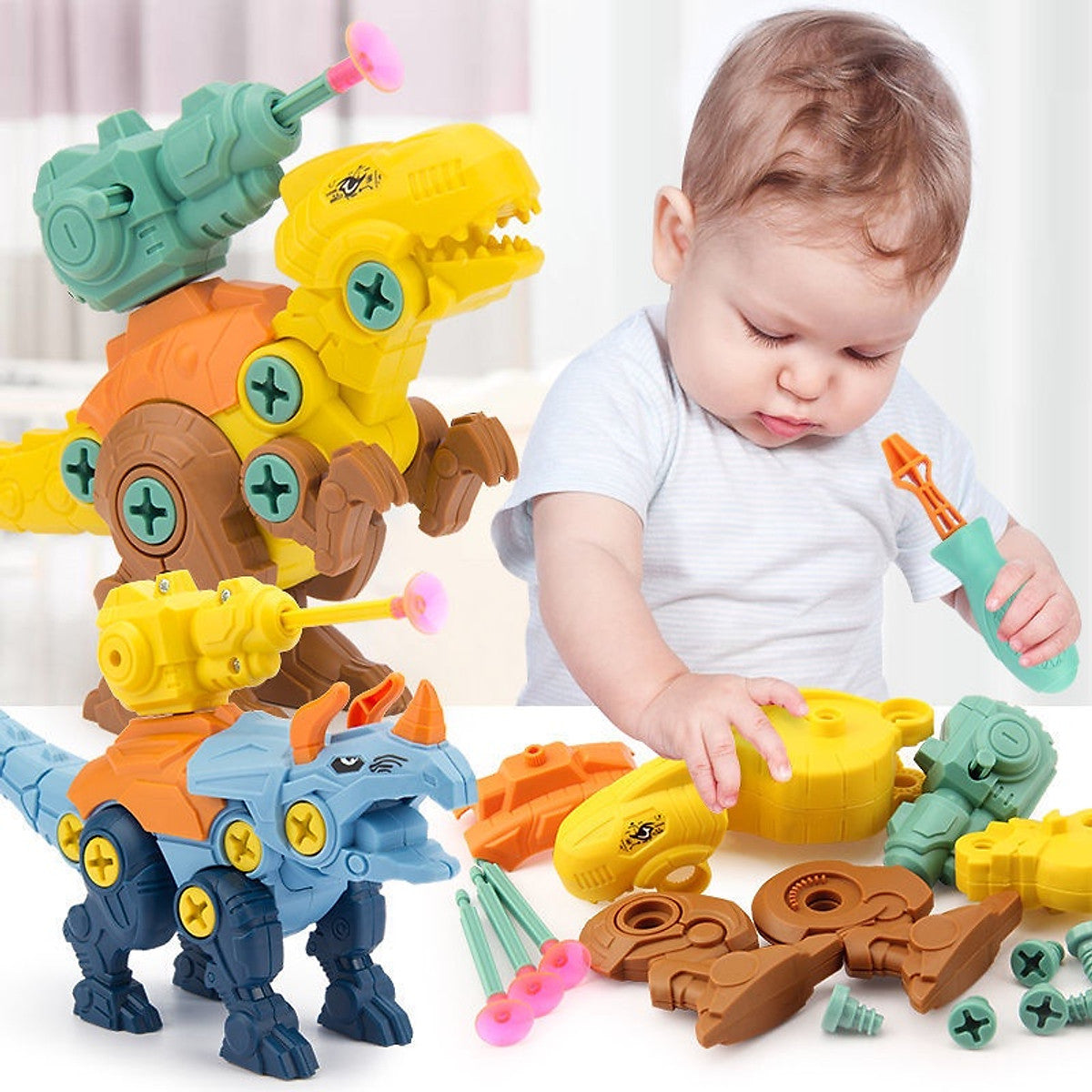 Juego de Ensamble Dinosaurio