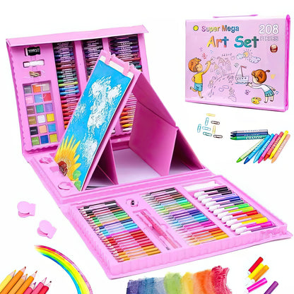 Set de Arte y dibujo - 208 piezas