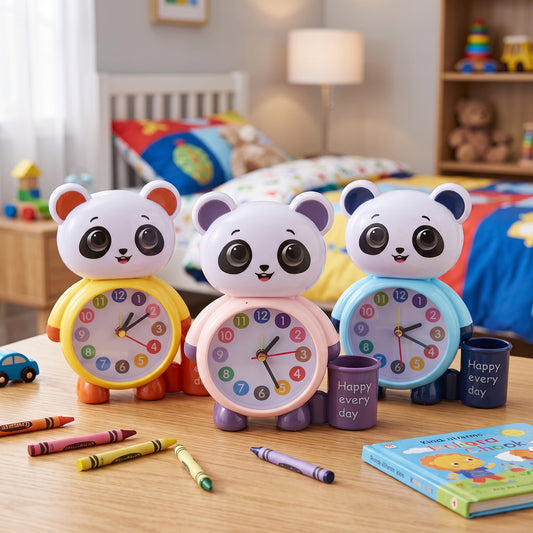 Reloj Despertador Oso Panda